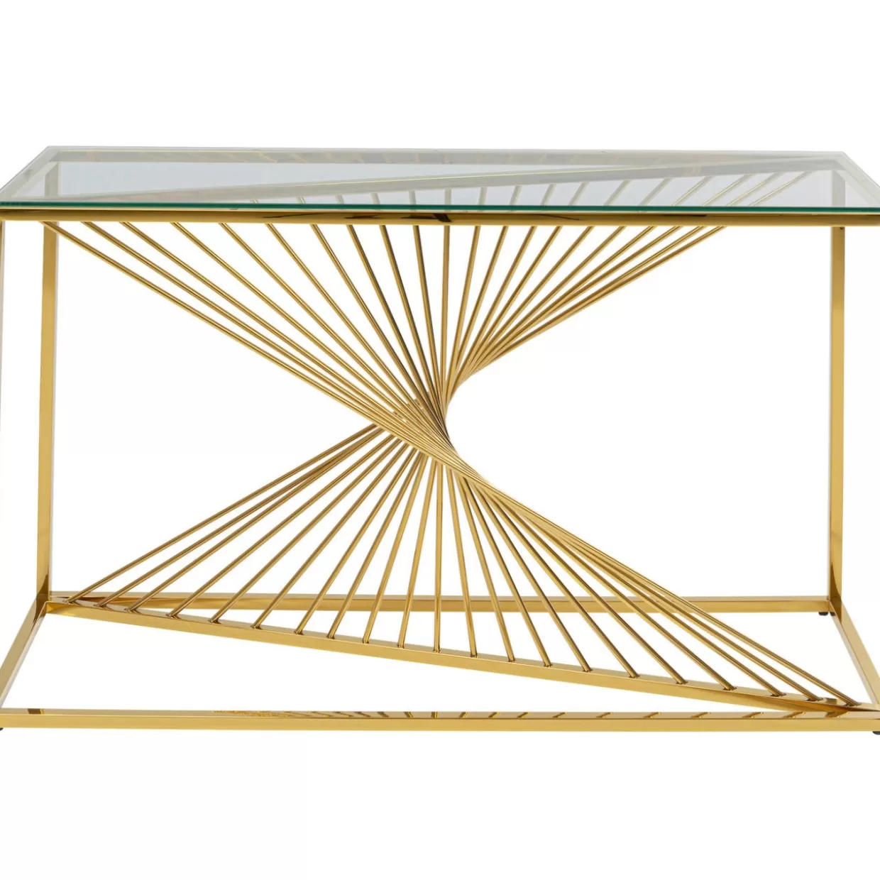 KARE Design Kommoden & Sideboards | Konsole Laser Gold 120X40