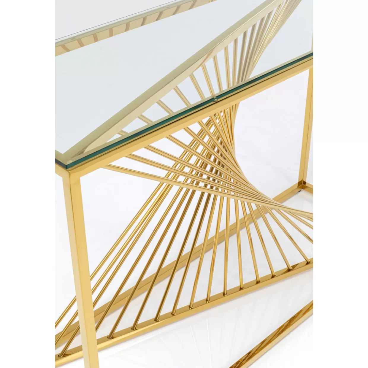 KARE Design Kommoden & Sideboards | Konsole Laser Gold 120X40