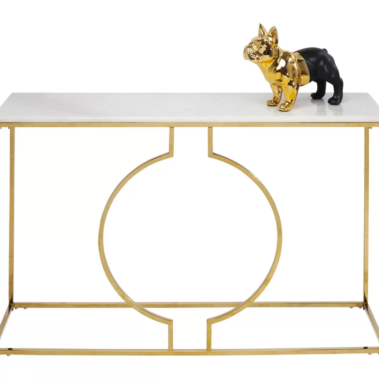 KARE Design Kommoden & Sideboards | Konsole Miami Loft Gold 120Cm