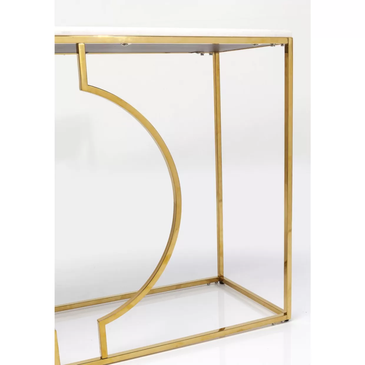 KARE Design Kommoden & Sideboards | Konsole Miami Loft Gold 120Cm