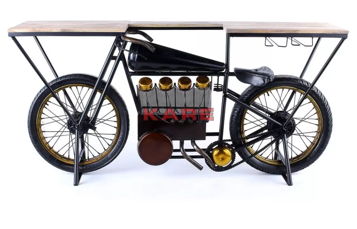 KARE Design Kommoden & Sideboards | Konsole Motorbike Schwarz