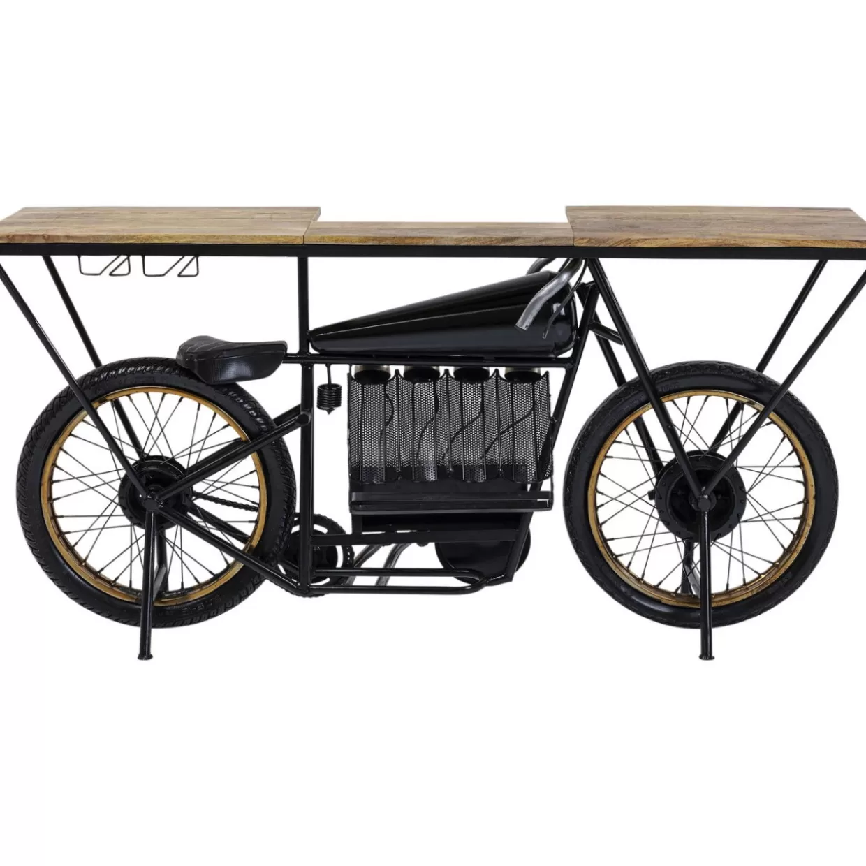 KARE Design Kommoden & Sideboards | Konsole Motorbike Schwarz