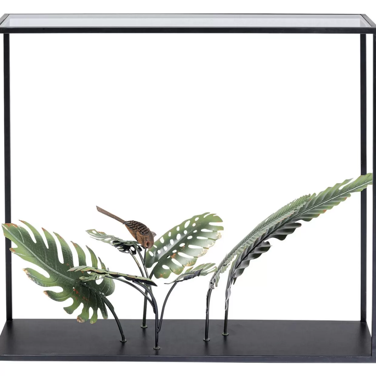 KARE Design Kommoden & Sideboards | Konsole Palms Schwarz 100X86Cm