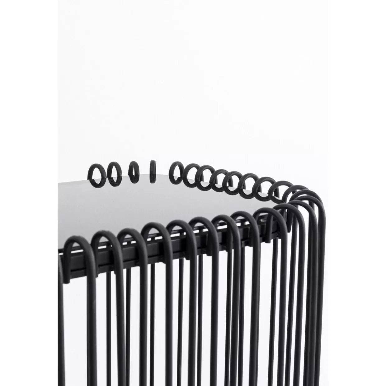 KARE Design Kommoden & Sideboards | Konsole Wire Glas Schwarz 142X89Cm