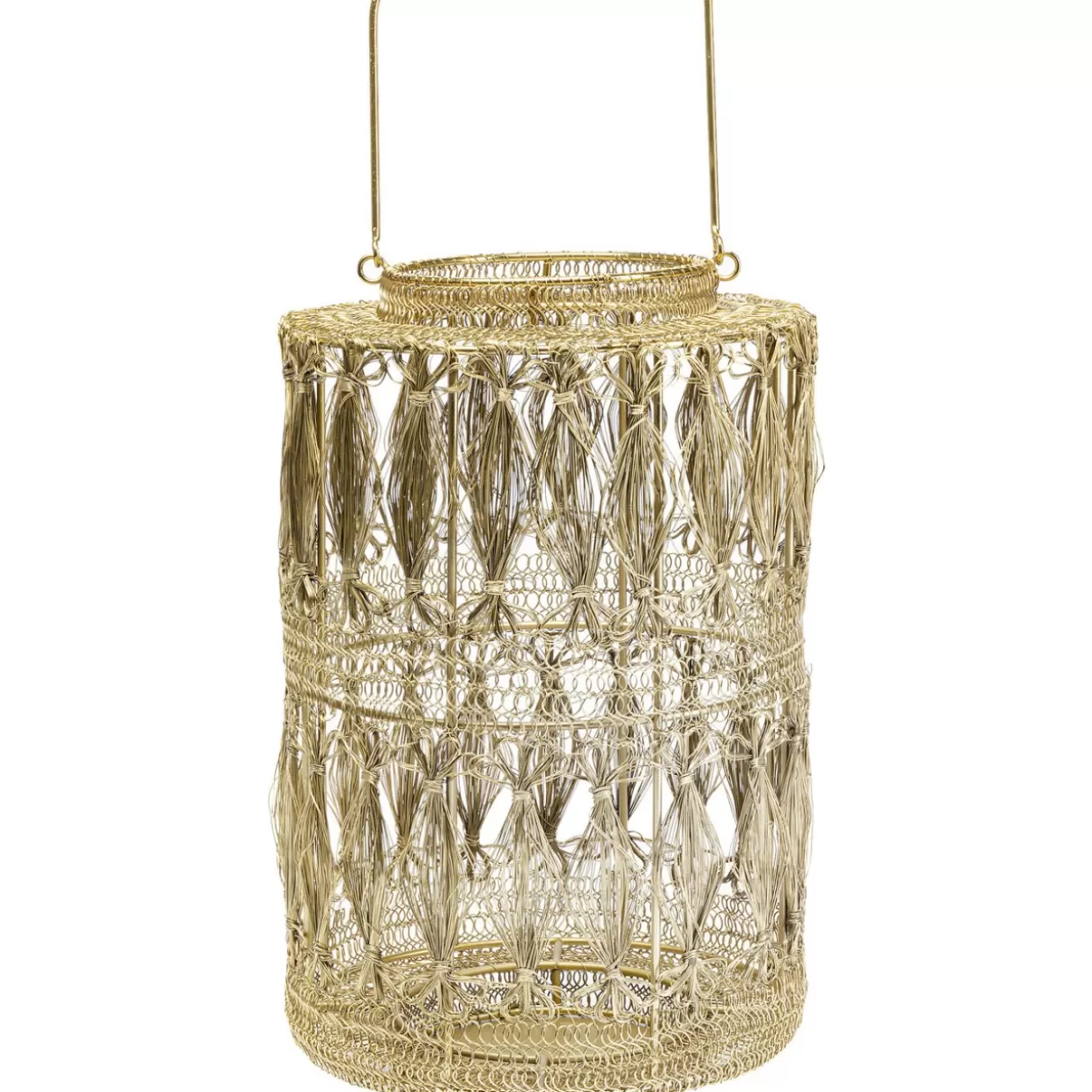KARE Design Kerzenständer & Laternen | Laterne Hayat Brass 37Cm