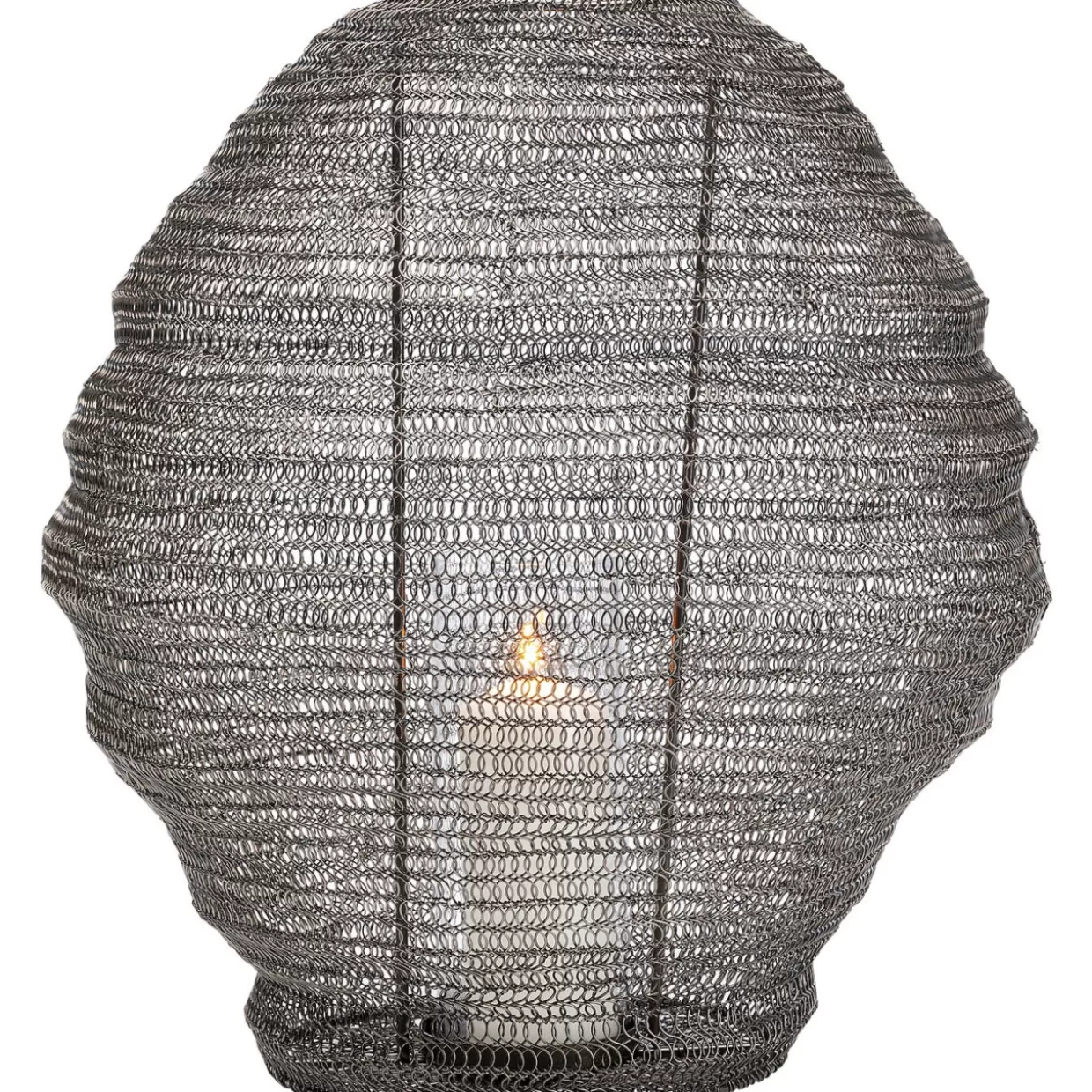 KARE Design Kerzenständer & Laternen | Laterne Mesh Schwarz O40Cm