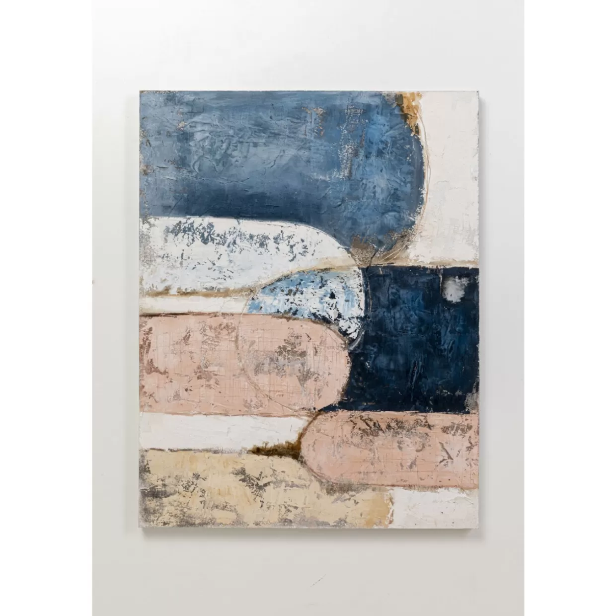KARE Design Bilder | Leinwandbild Art Ovals 90X120Cm