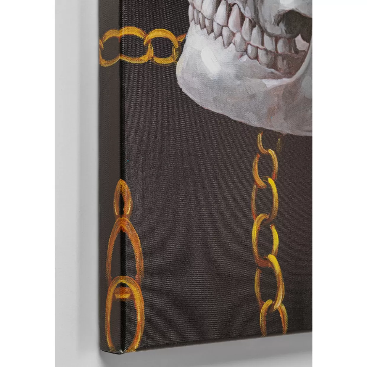 KARE Design Bilder | Leinwandbild Skull Gang 90X120