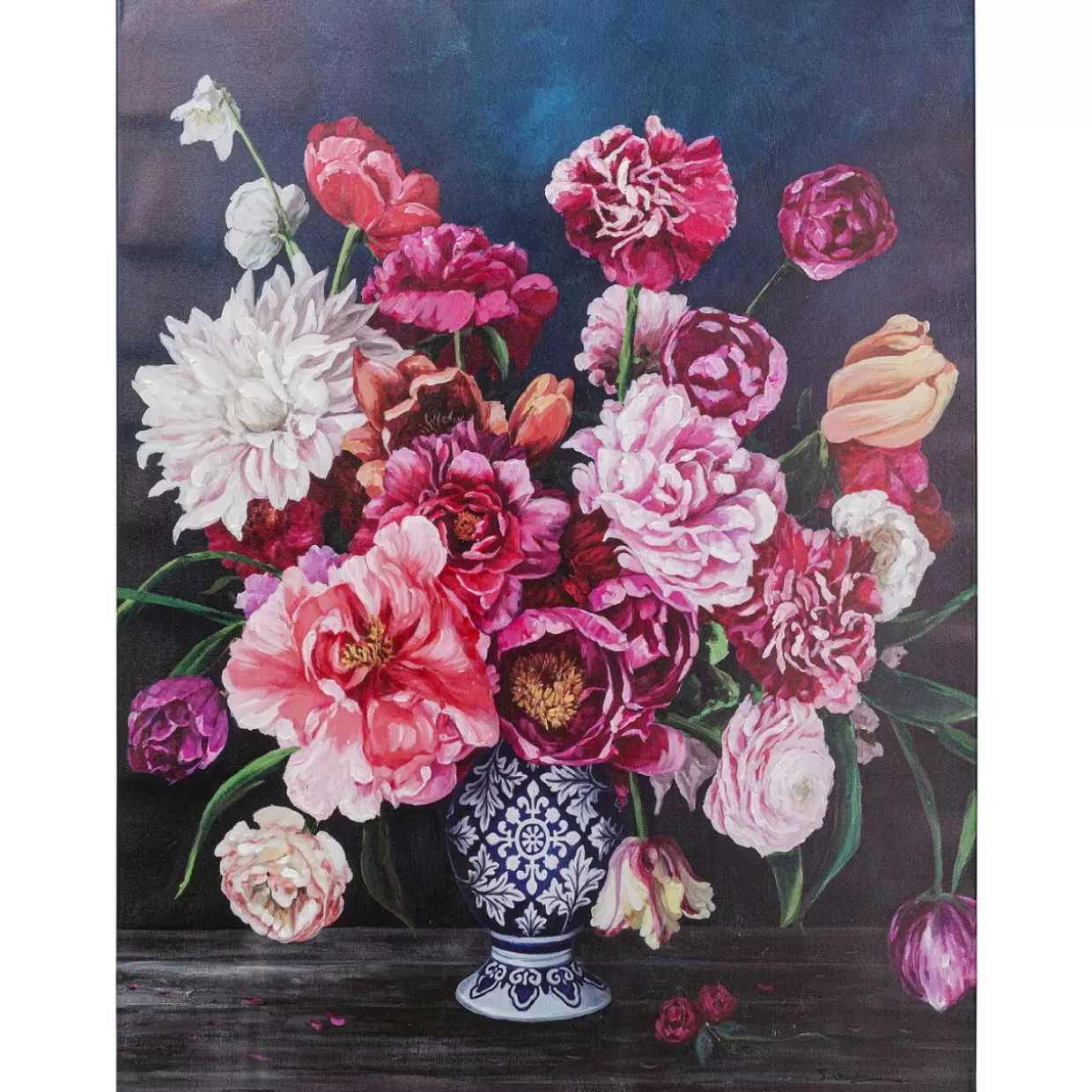KARE Design Bilder | Leinwandbild Wild Flowers 90X120Cm