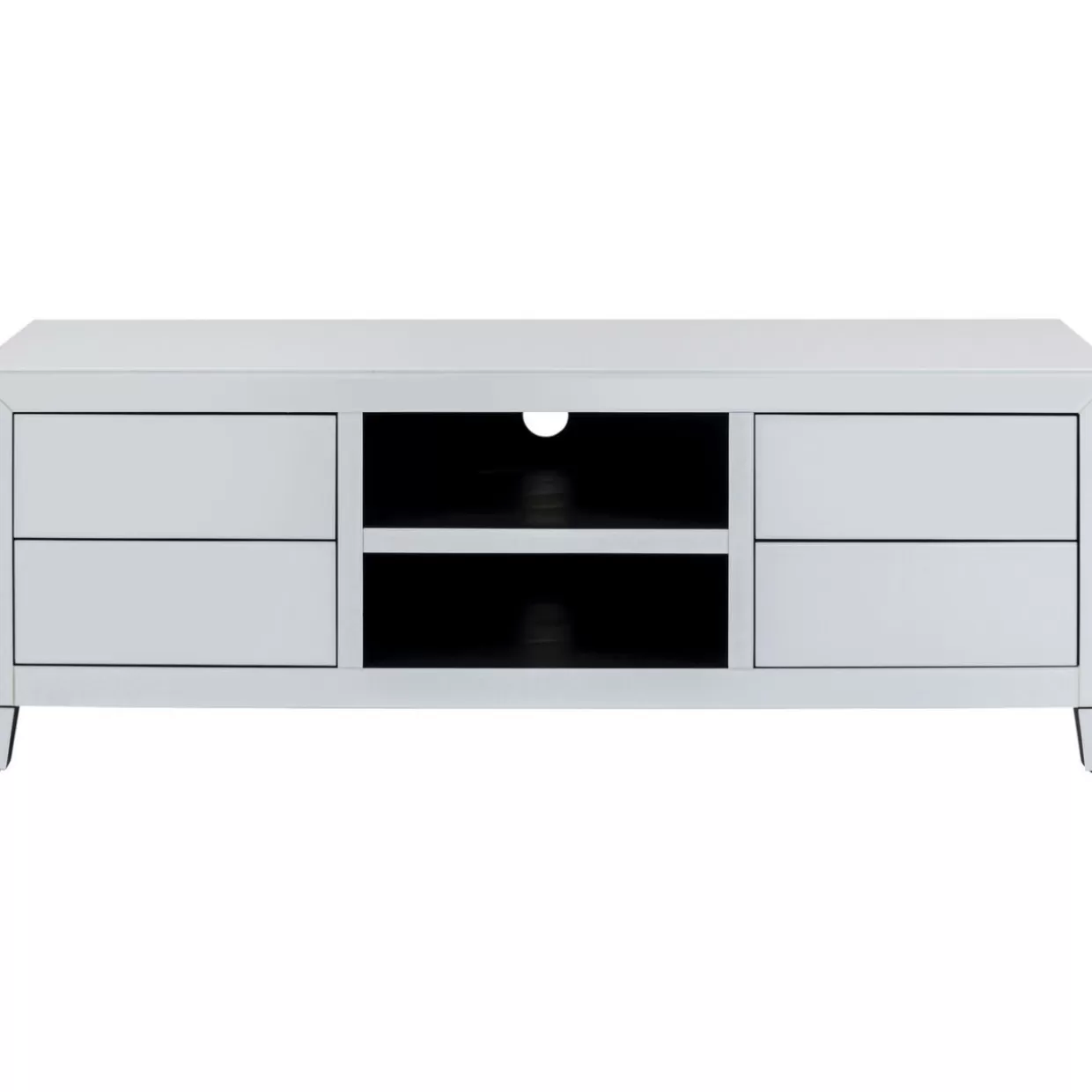 KARE Design Kommoden & Sideboards | Lowboard Luxury Push Weiss 140X50Cm