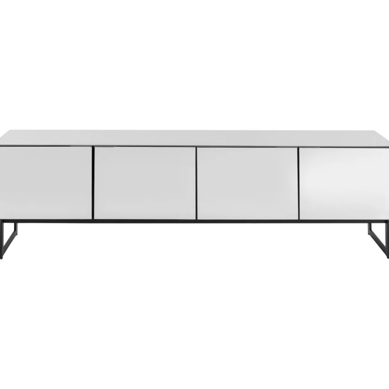 KARE Design Kommoden & Sideboards | Lowboard Soran Schwarz 180X40Cm