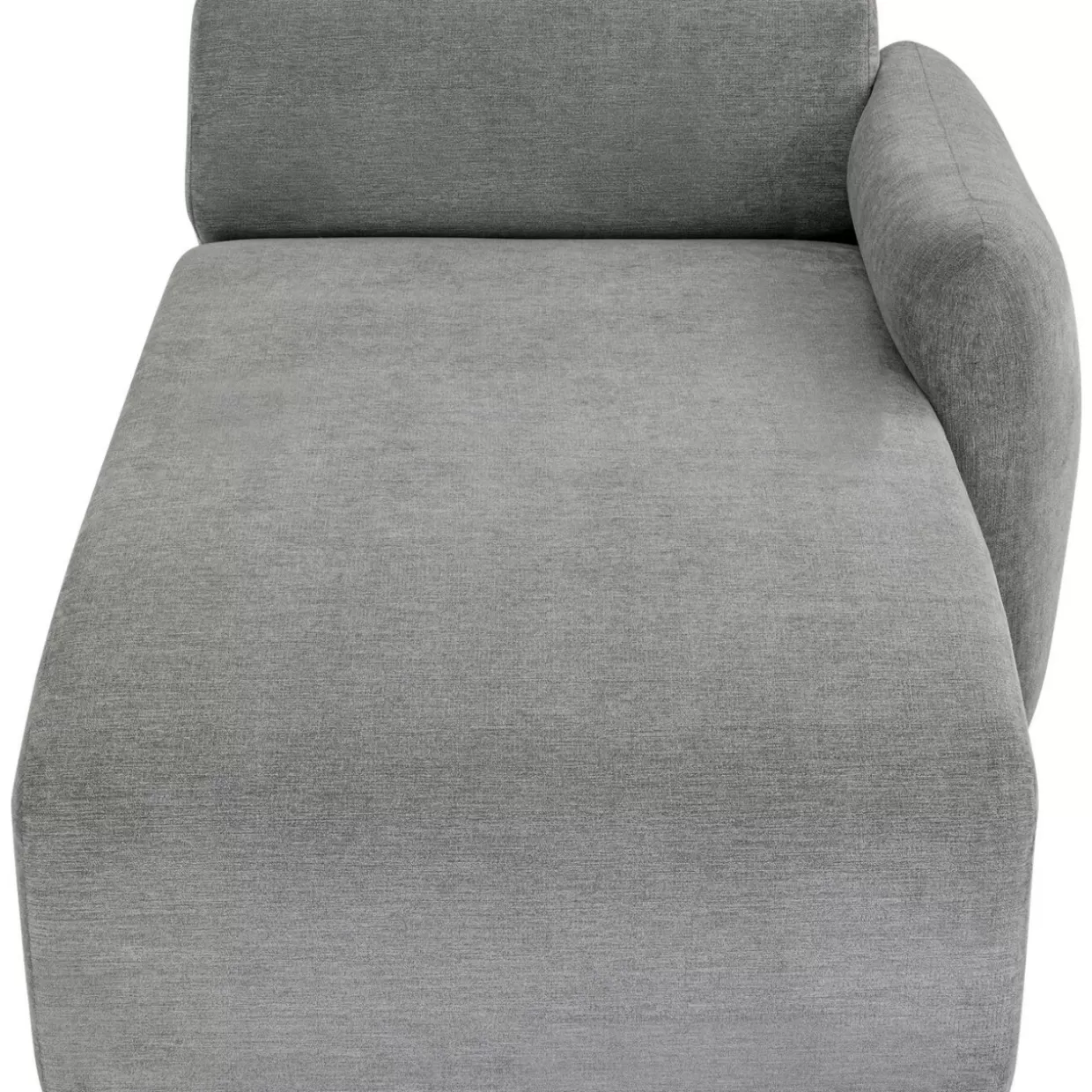 KARE Design Sofas & Couches | Lucca Ottomane Elements Grau Rechts 90Cm
