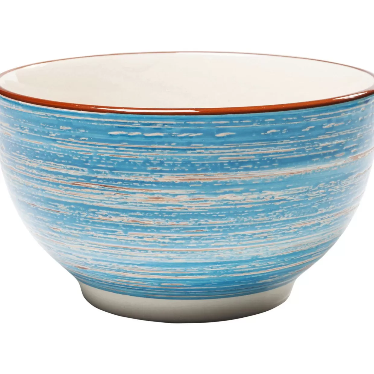 KARE Design Geschirr & Tischaccessoires | Muslischale Swirl Blau O14Cm