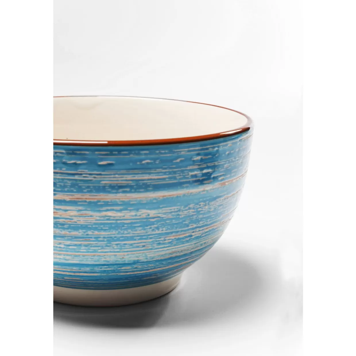 KARE Design Geschirr & Tischaccessoires | Muslischale Swirl Blau O14Cm