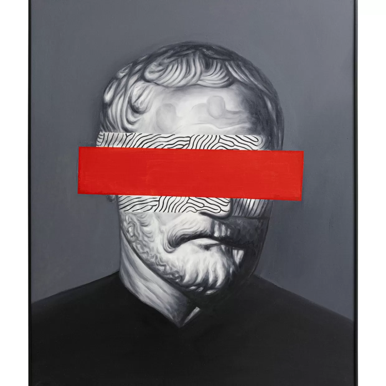 KARE Design Bilder | Olbild Frame Incognito Philosophy 100X80