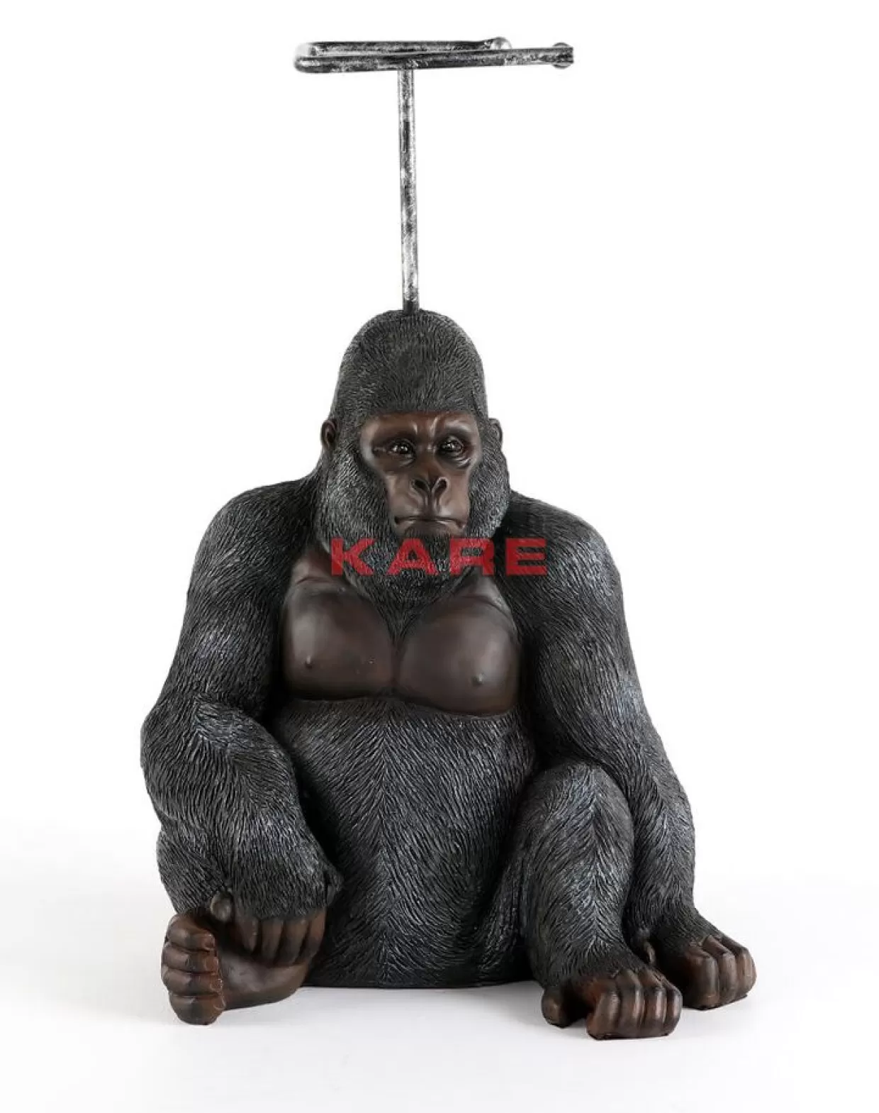 KARE Design Sonstiges & Zubehör Accessoires | Papierrollenhalter Sitting Monkey Gorilla 51Cm