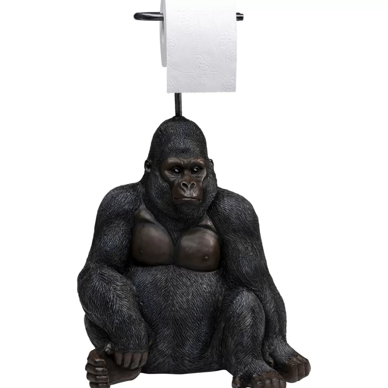 KARE Design Sonstiges & Zubehör Accessoires | Papierrollenhalter Sitting Monkey Gorilla 51Cm