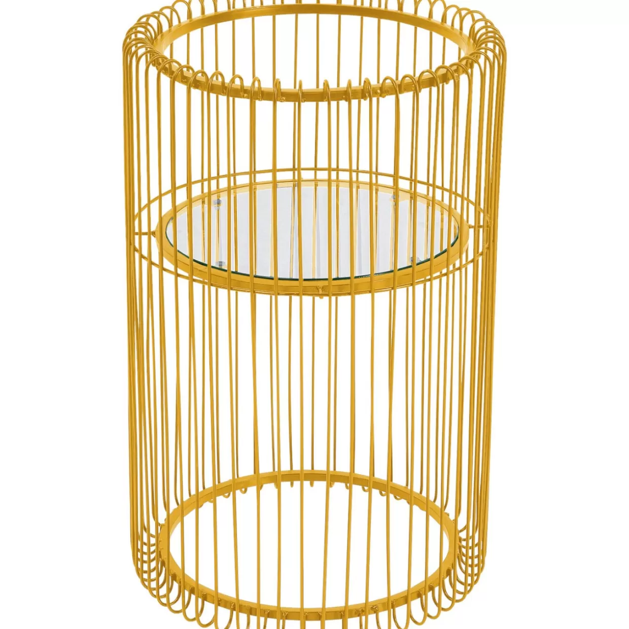 KARE Design Aufbewahrung & Ordnung | Pflanzenstander Wire Gold 57Cm