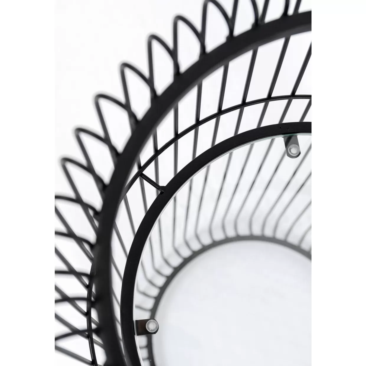 KARE Design Aufbewahrung & Ordnung | Pflanzenstander Wire Schwarz 70Cm