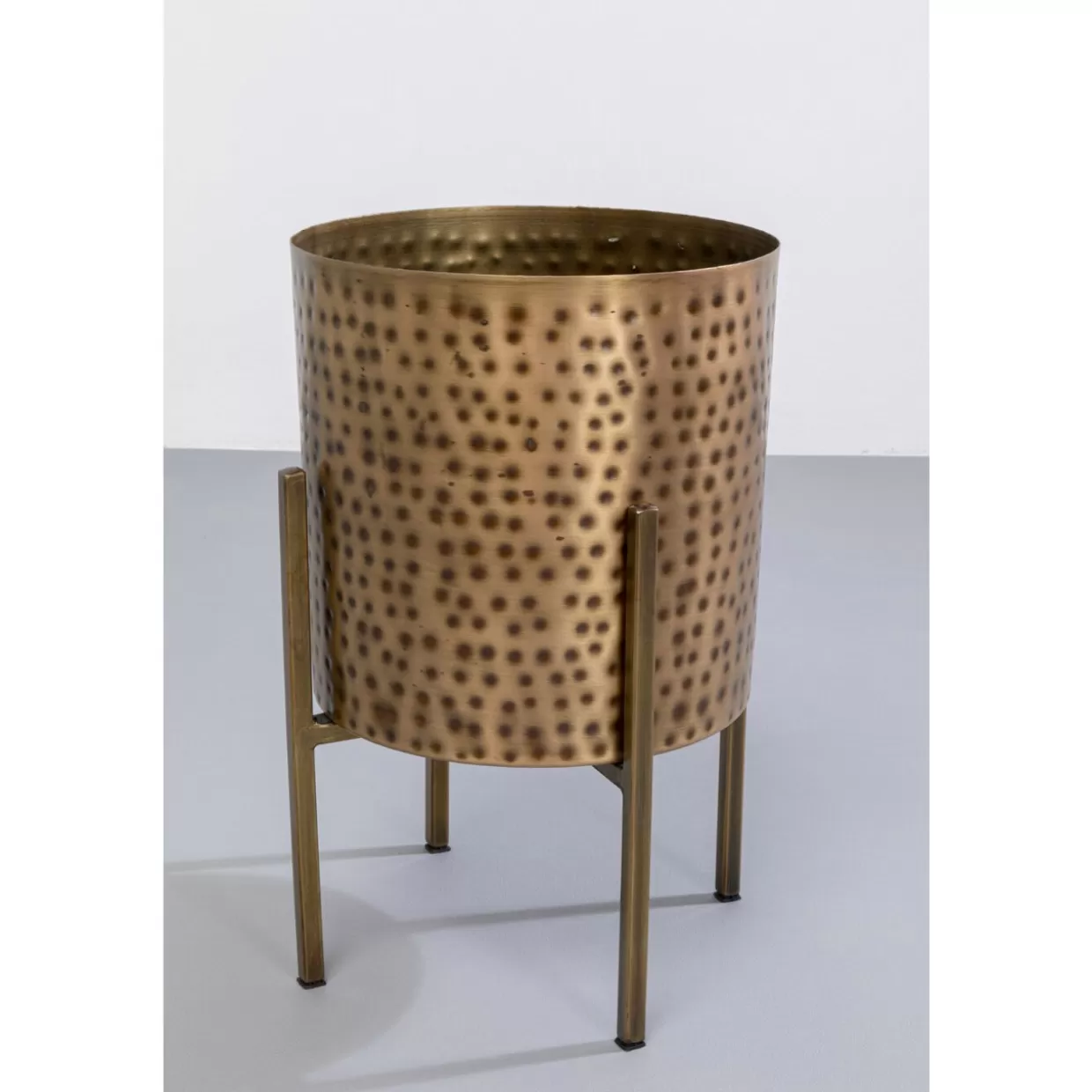 KARE Design Aufbewahrung & Ordnung | Pflanztopf Mynah Gold 42Cm