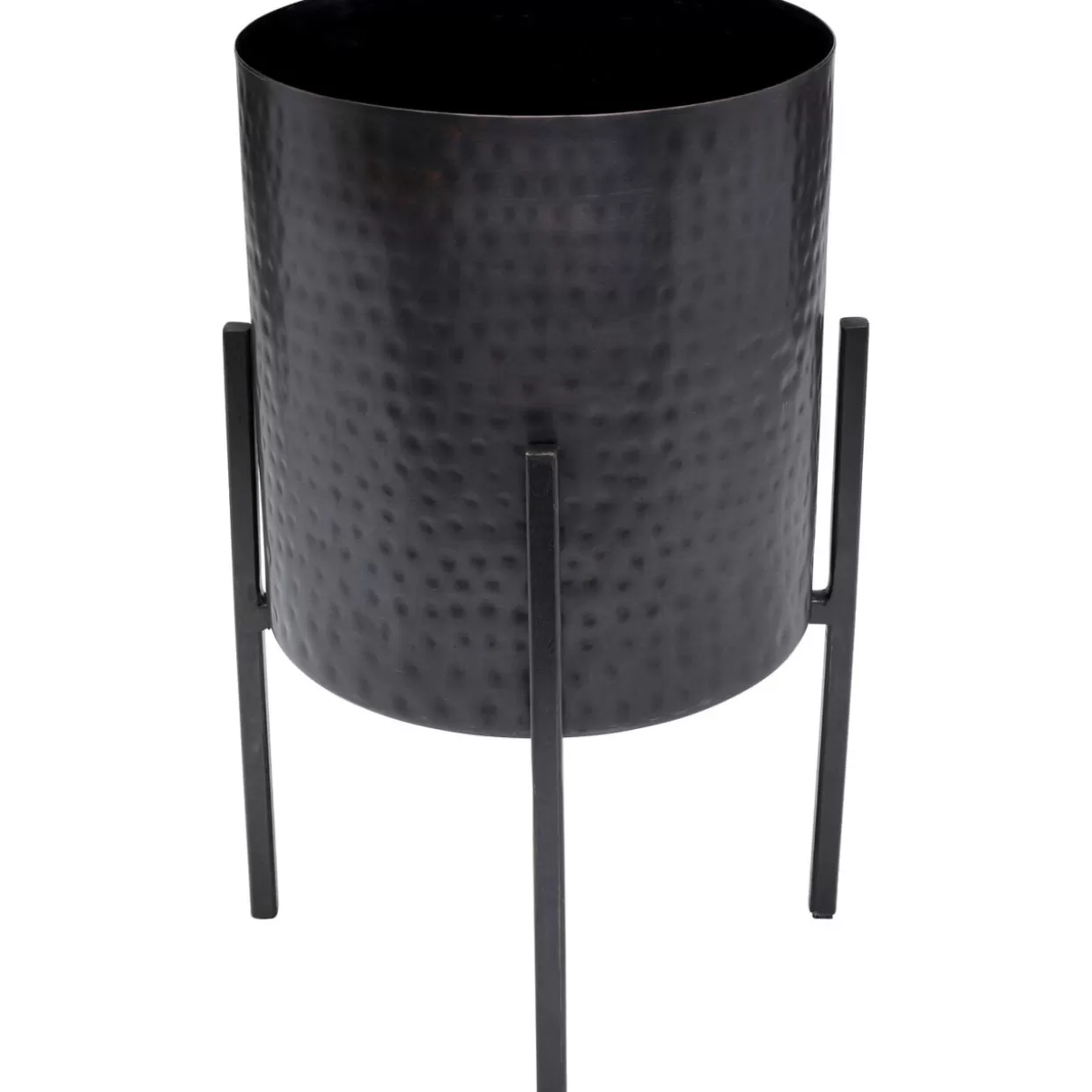 KARE Design Aufbewahrung & Ordnung | Pflanztopf Mynah Schwarz 42Cm