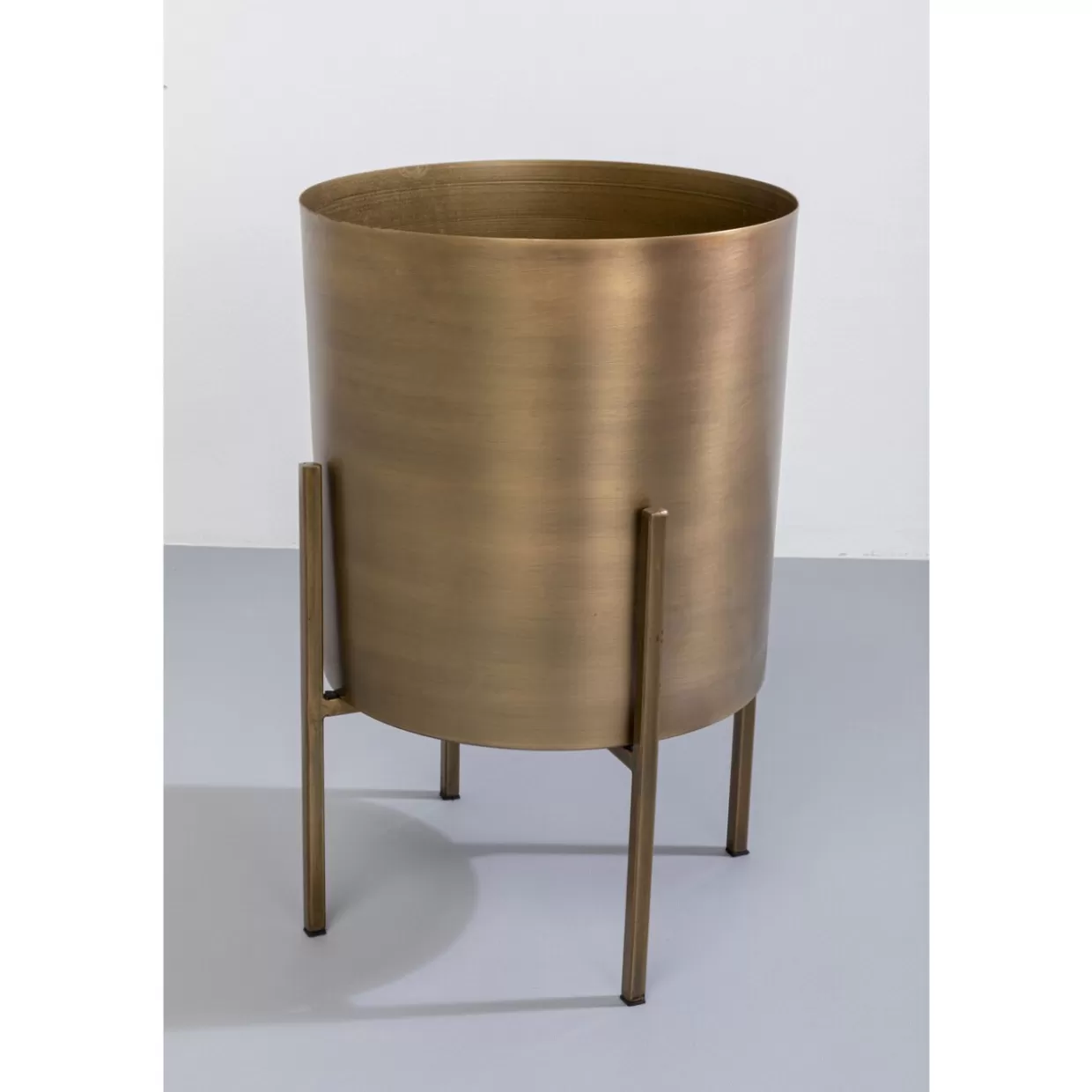KARE Design Aufbewahrung & Ordnung | Pflanztopf Mynah Shiney Gold 50Cm