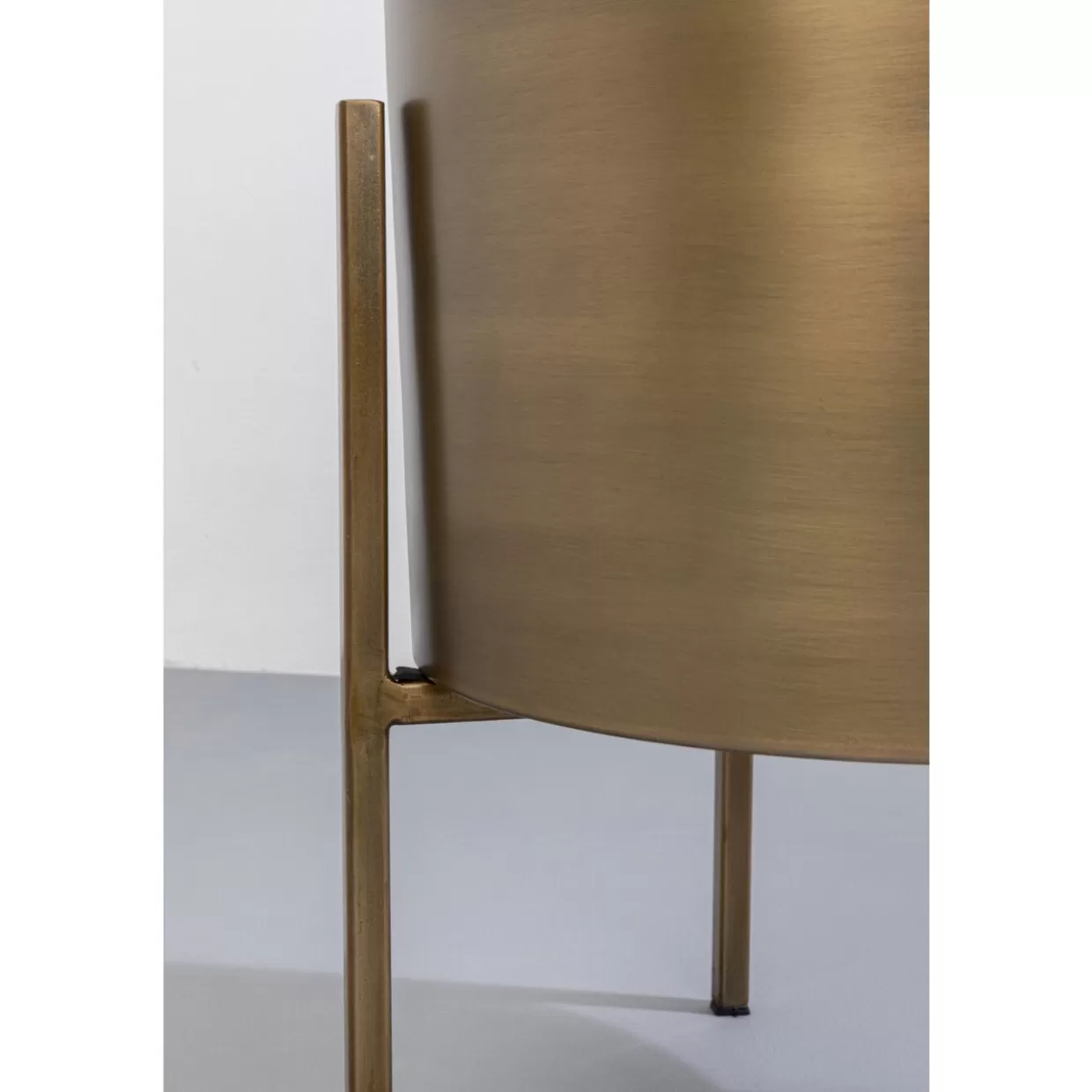 KARE Design Aufbewahrung & Ordnung | Pflanztopf Mynah Shiney Gold 50Cm