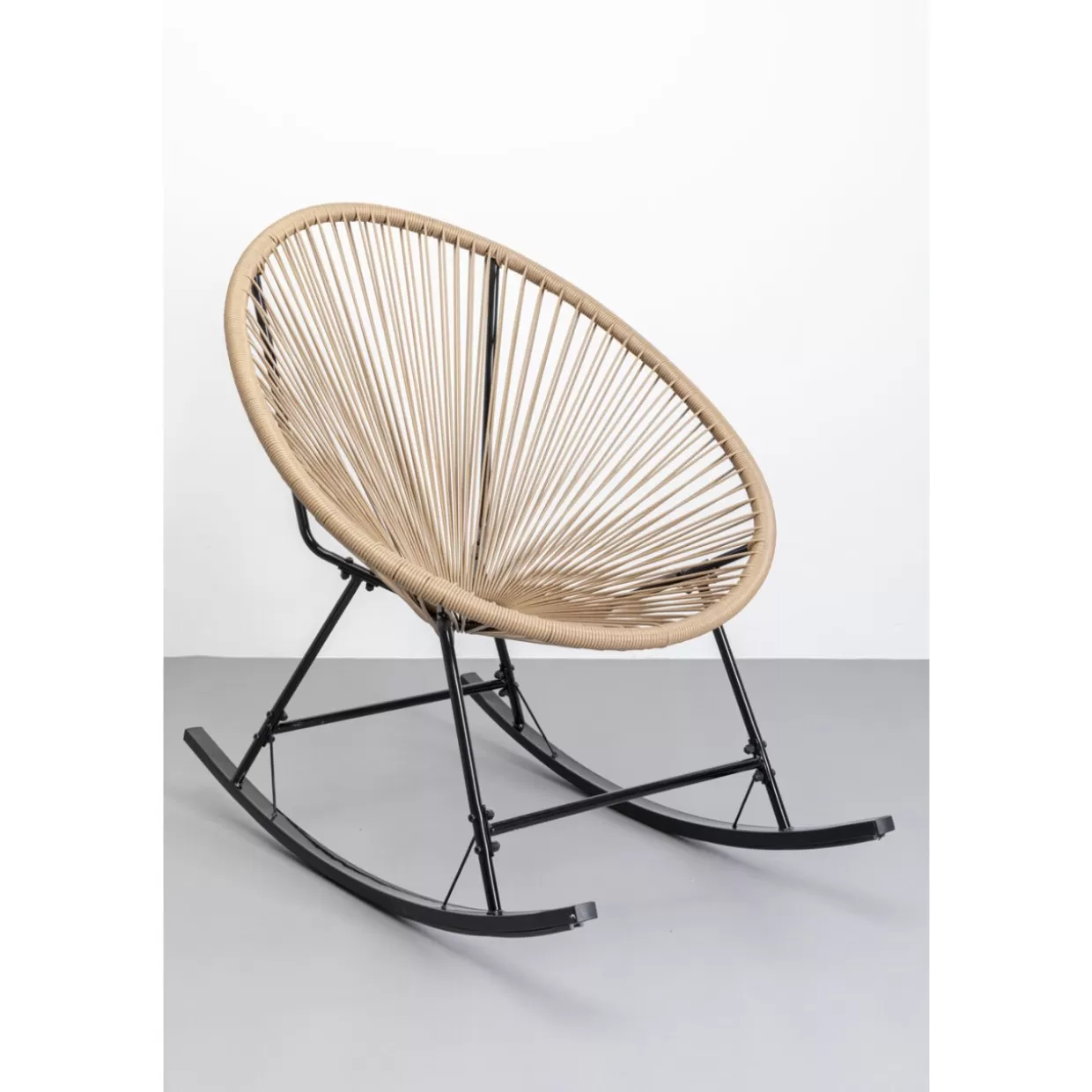 KARE Design Outdoormöbel | Schaukelstuhl Acapulco Natur