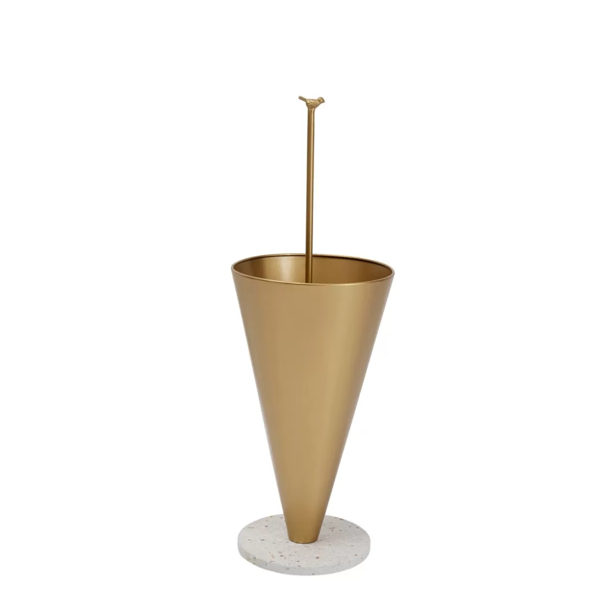 KARE Design Kleinmöbel & Sonstiges | Schirmstander Singing In The Rain Gold
