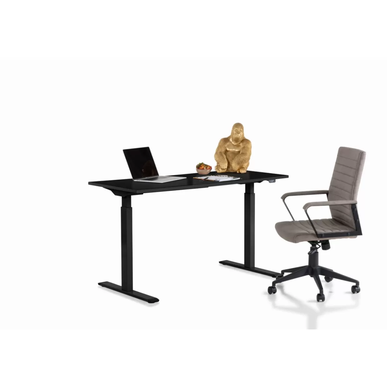 KARE Design Tische | Schreibtisch Office Smart Schwarz Schwarz 140X60