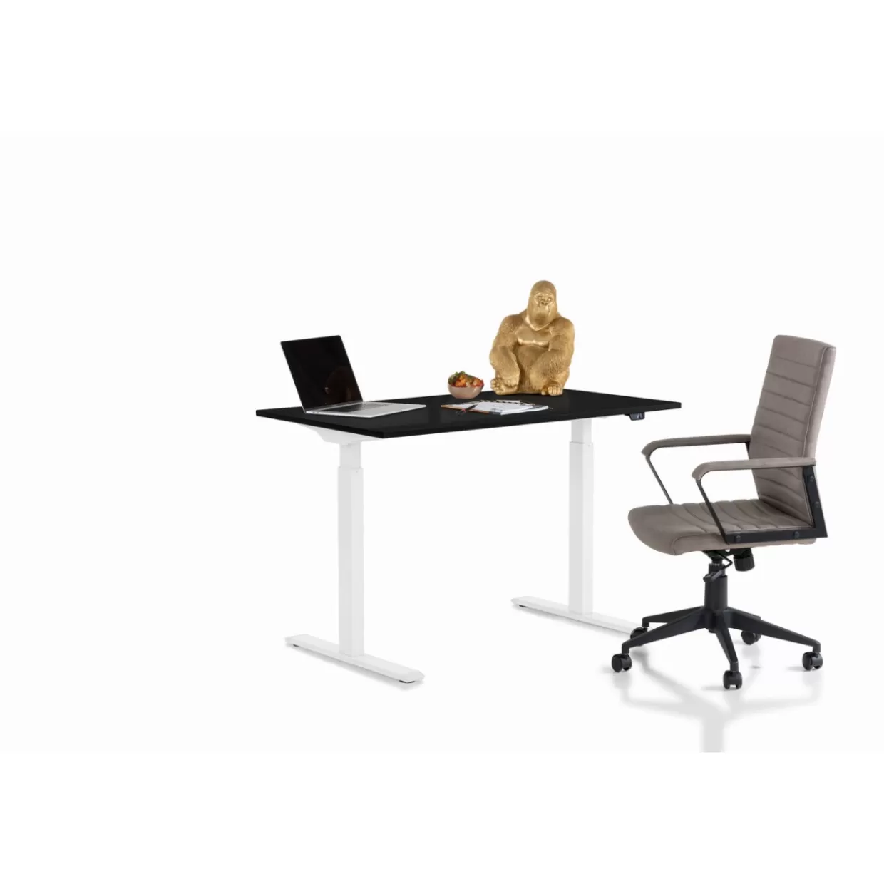 KARE Design Tische | Schreibtisch Office Smart Weis Schwarz 120X70