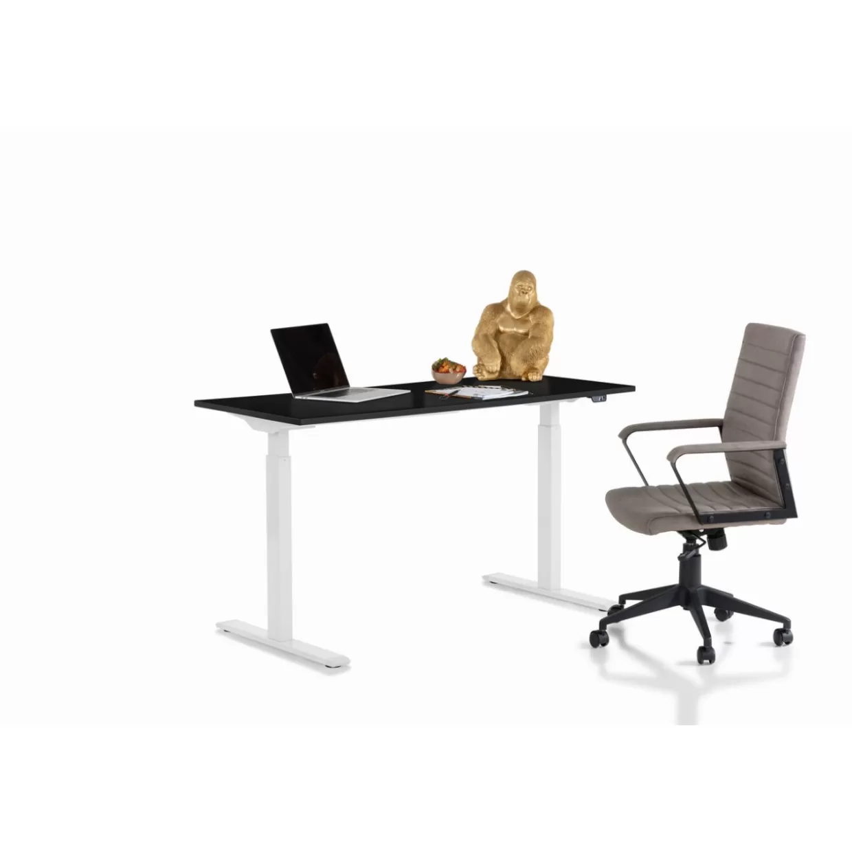 KARE Design Tische | Schreibtisch Office Smart Weis Schwarz 140X60