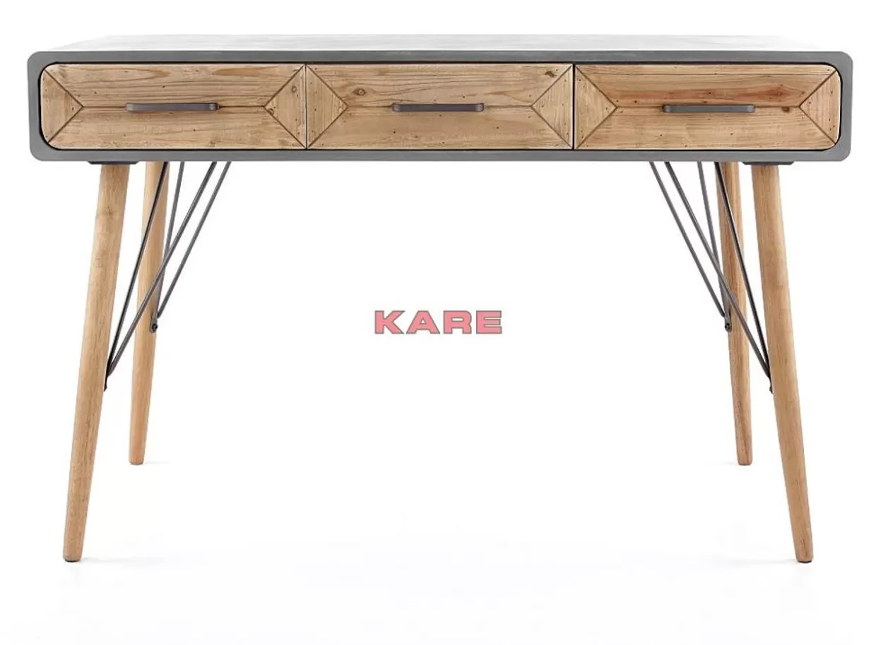 KARE Design Tische | Schreibtisch X Factory 120X60Cm 3Sk