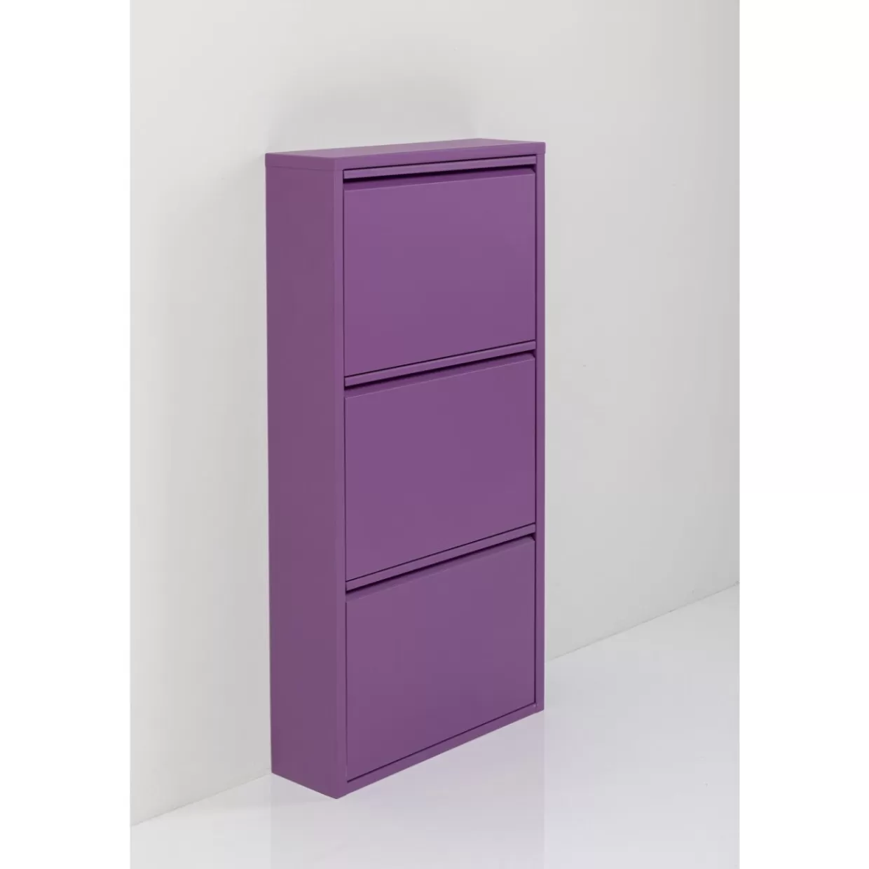 KARE Design Kleinmöbel & Sonstiges | Schuhkipper Caruso 3-Er Violet