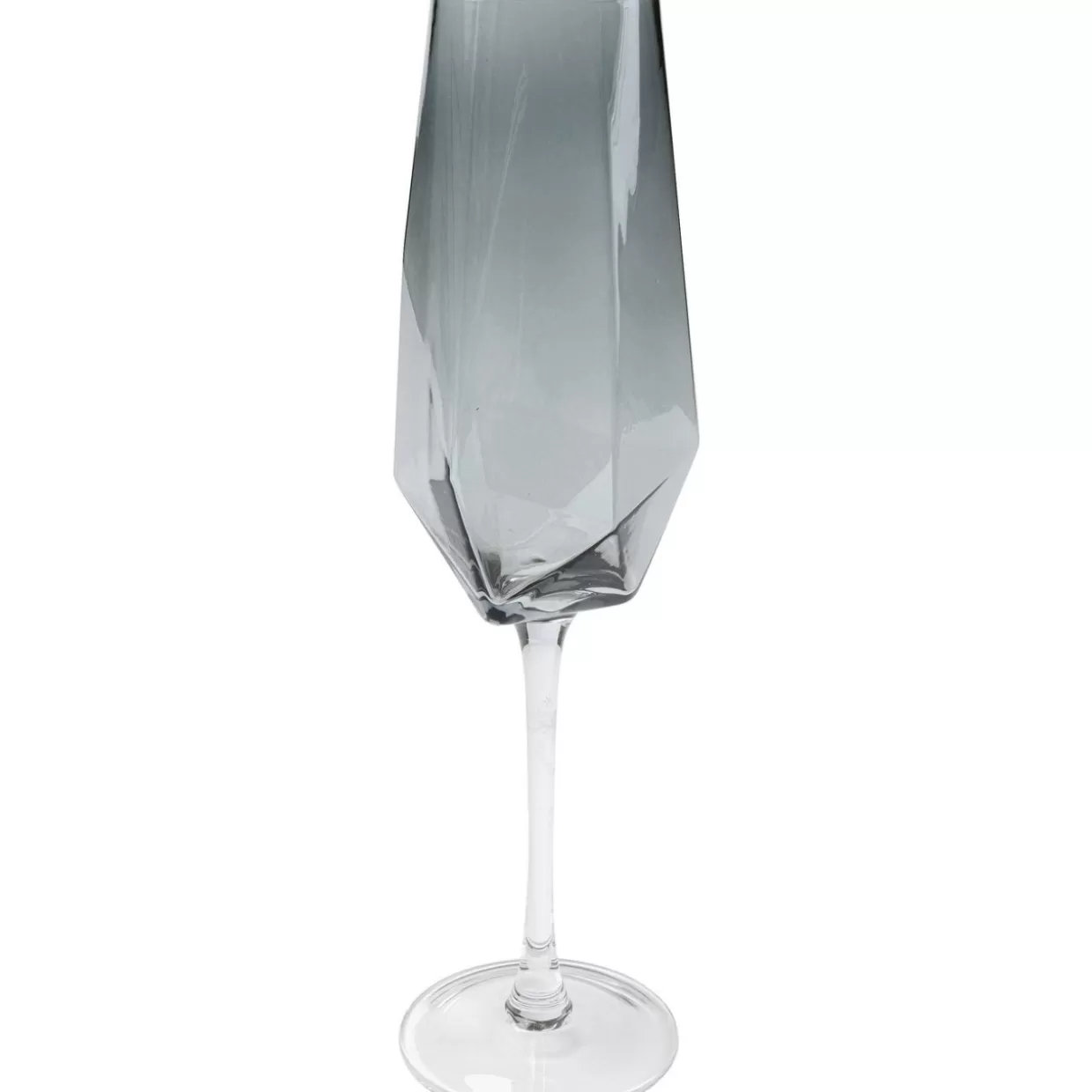 KARE Design Geschirr & Tischaccessoires | Sektglas Diamond Smoke