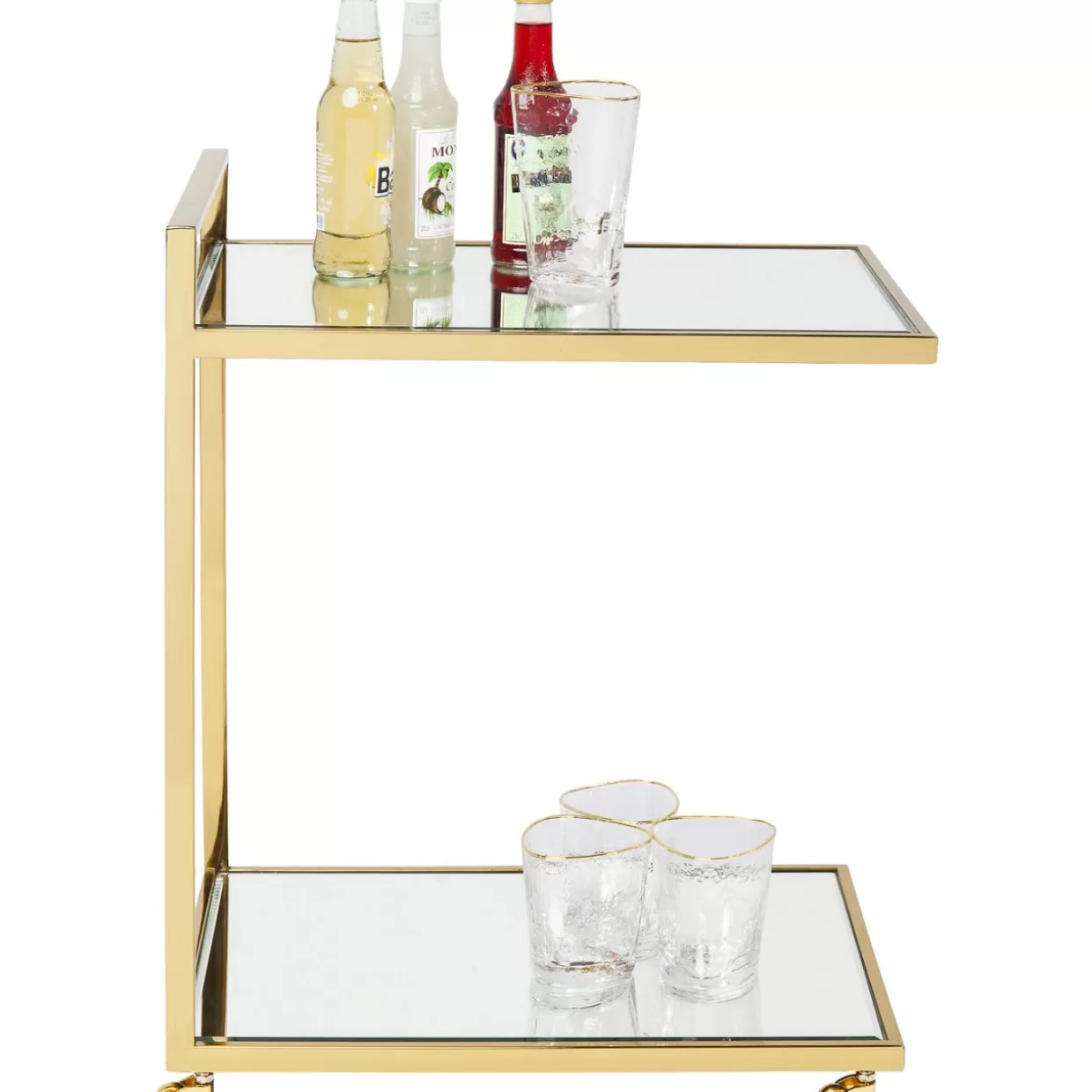 KARE Design Tische | Servierwagen Classy Gold