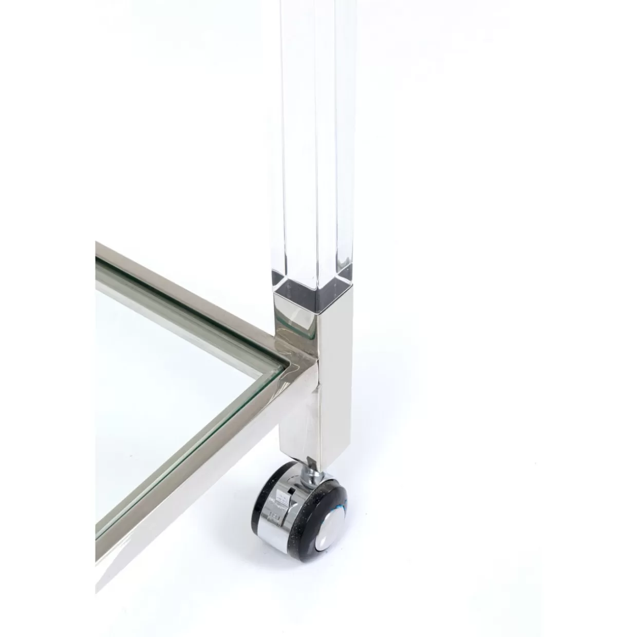 KARE Design Tische | Servierwagen Josy Silber