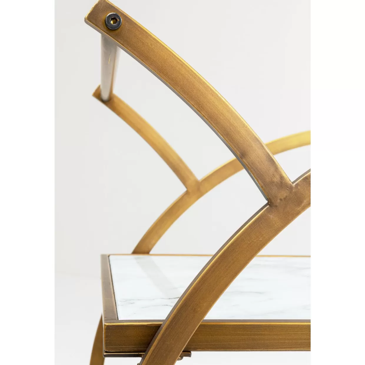KARE Design Tische | Servierwagen Loft Brass
