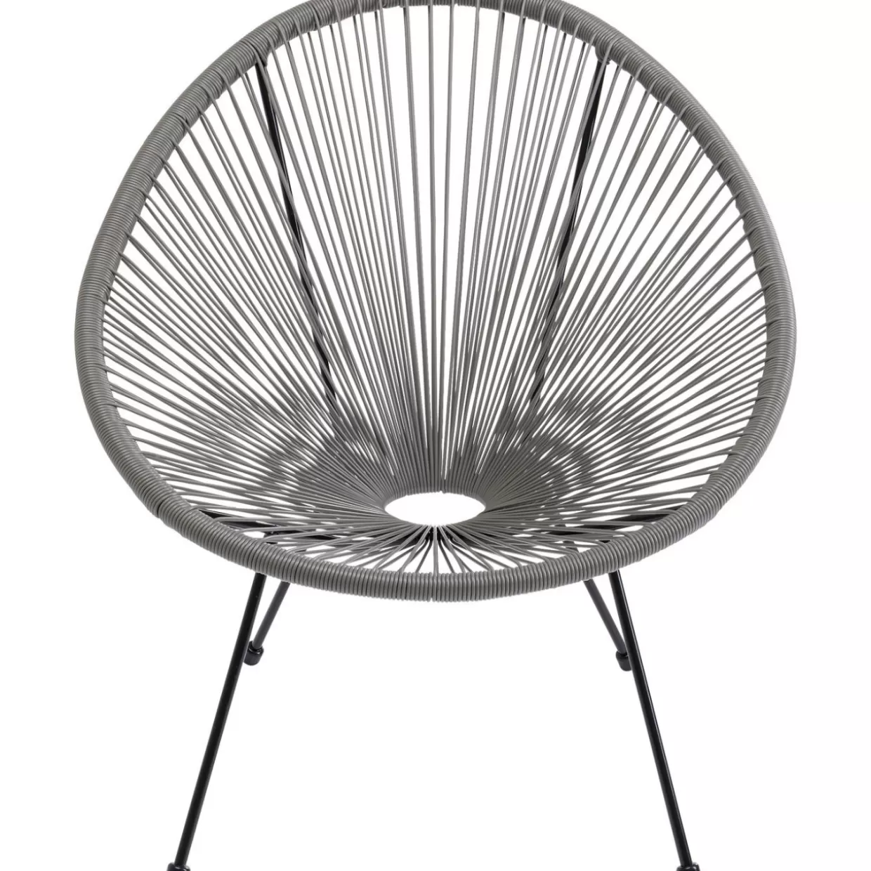 KARE Design Outdoormöbel | Sessel Acapulco Grau