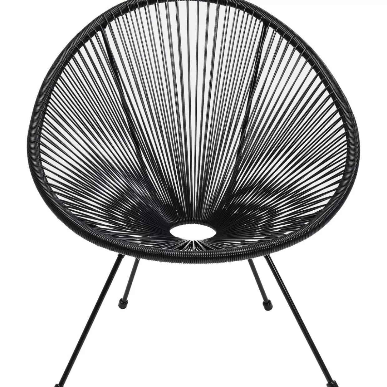 KARE Design Outdoormöbel | Sessel Acapulco Schwarz