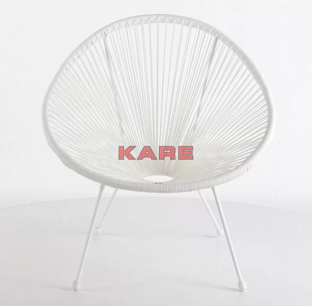 KARE Design Outdoormöbel | Sessel Acapulco Weiss