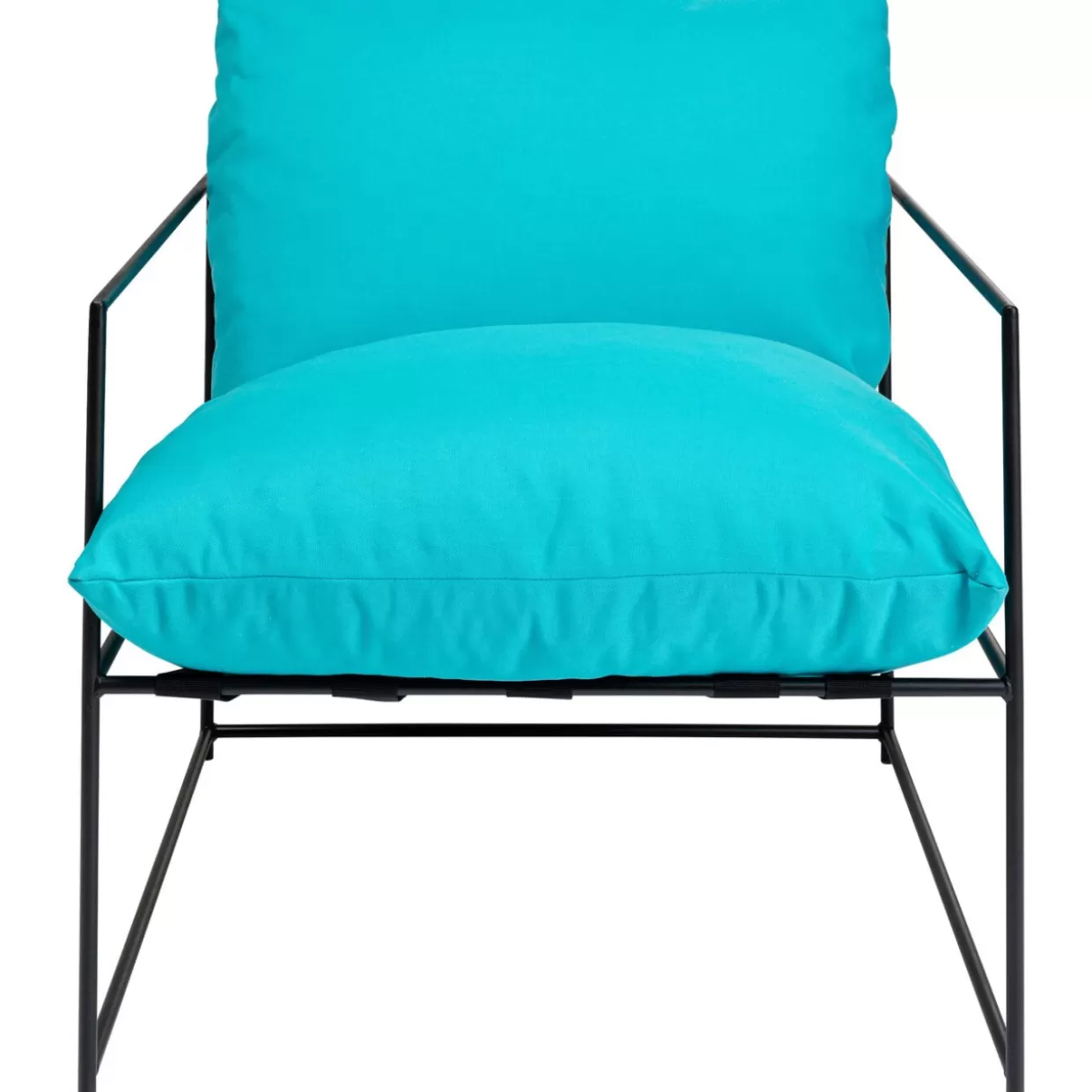KARE Design Outdoormöbel | Sessel Cuby Garden Blau