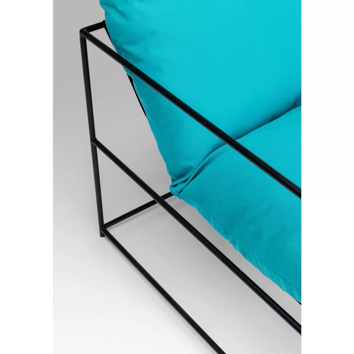 KARE Design Outdoormöbel | Sessel Cuby Garden Blau