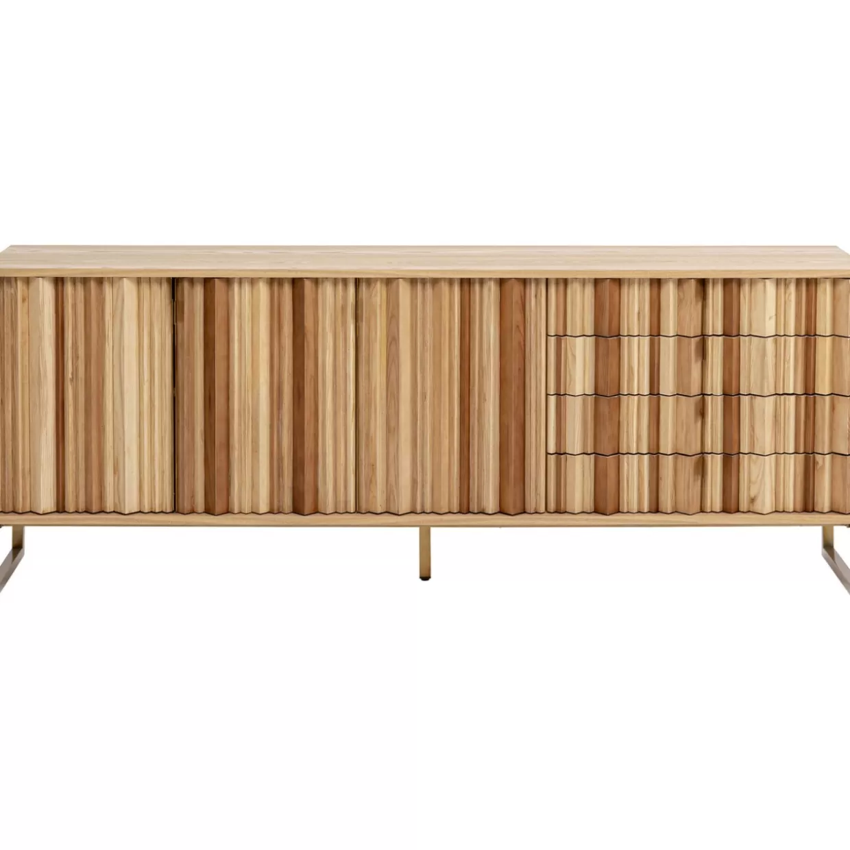 KARE Design Kommoden & Sideboards | Sideboard Concertina Natur 186X74Cm