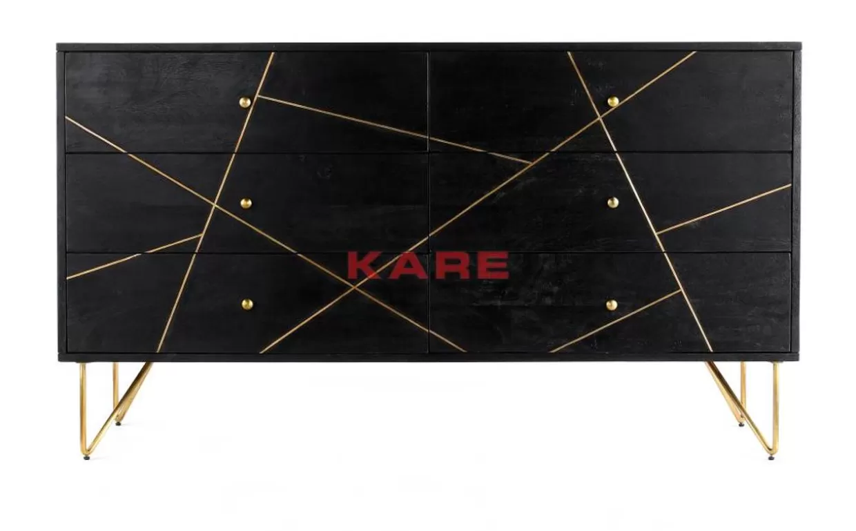 KARE Design Kommoden & Sideboards | Sideboard Gold Vein