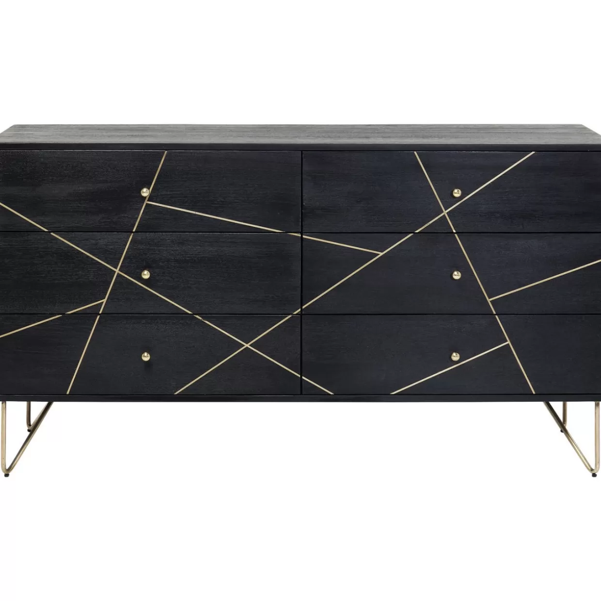 KARE Design Kommoden & Sideboards | Sideboard Gold Vein