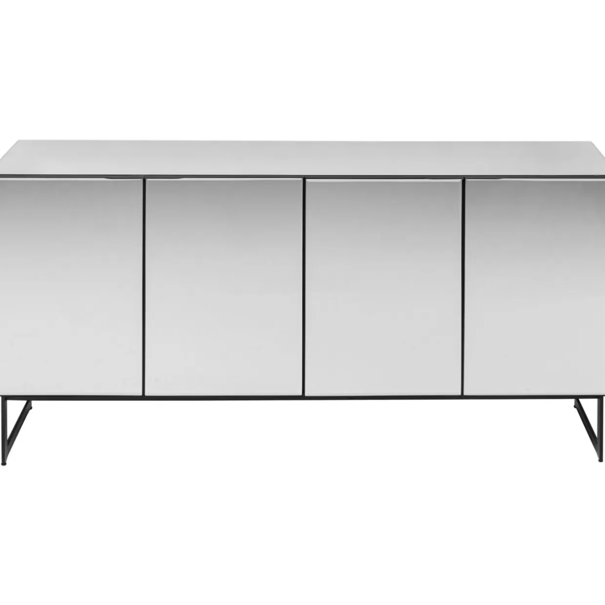 KARE Design Kommoden & Sideboards | Sideboard Soran Schwarz 160X45Cm
