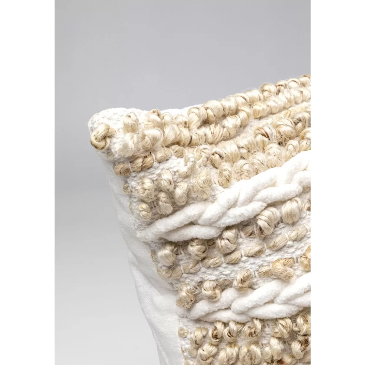 KARE Design Kissen | Sitzkissen Loop Knit Beige 60X60Cm
