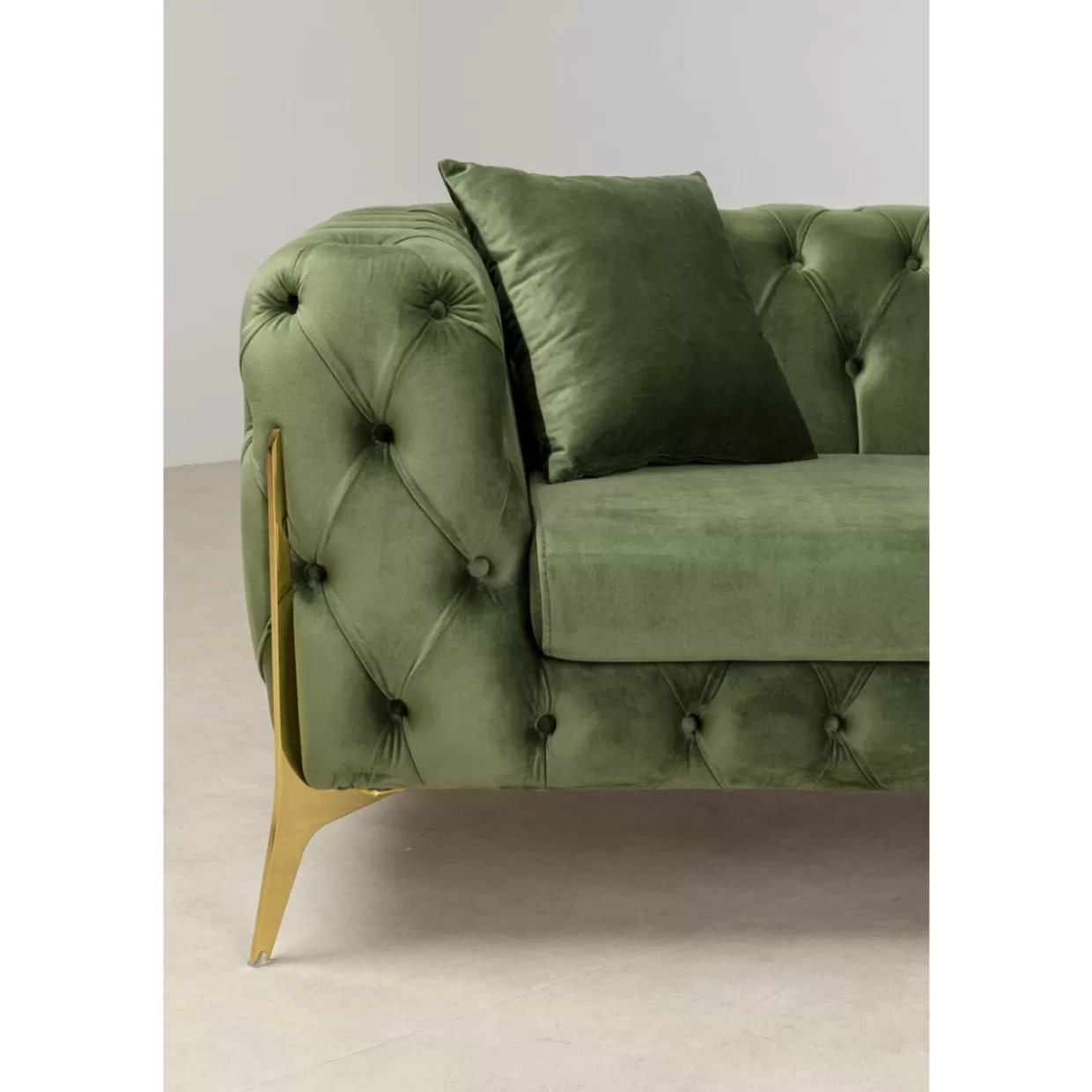 KARE Design Sofas & Couches | Sofa Bellissima 2-Sitzer Velvet Grun 200Cm