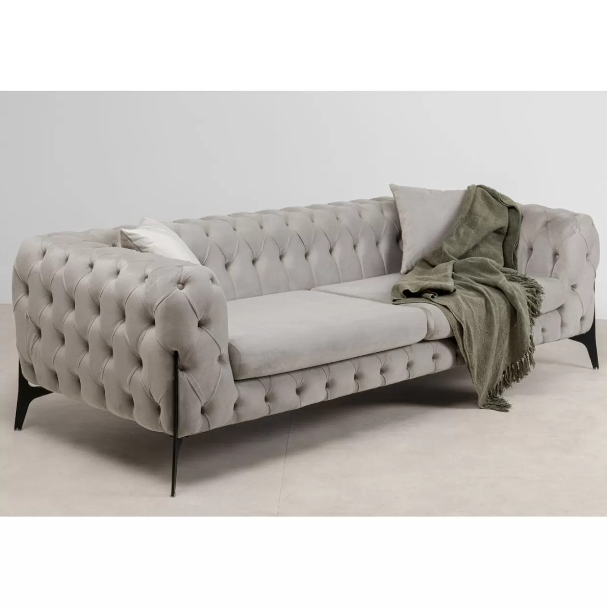 KARE Design Sofas & Couches | Sofa Bellissima 3-Sitzer Beige 240Cm